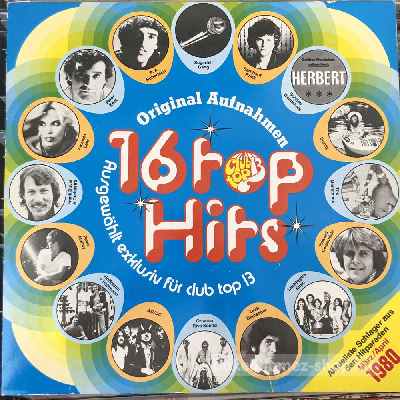 Various - 16 Top Hits 1980 Marz-April  (LP, Comp) (vinyl) bakelit lemez