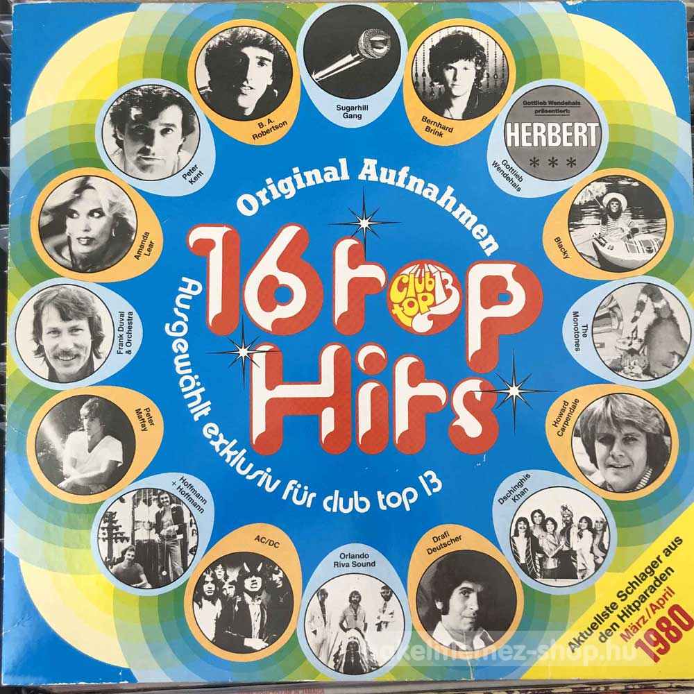 Various - 16 Top Hits 1980 Marz-April