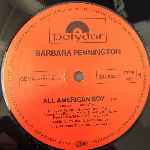 Barbara Pennington  All American Boy  (12", Maxi)