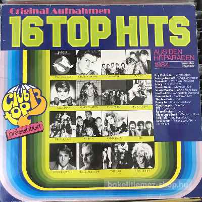 Various - 16 Top Hits - 1984 November Dezember  (LP, Comp) (vinyl) bakelit lemez