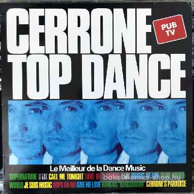 Cerrone - Top Dance  (LP, Comp) (vinyl) bakelit lemez