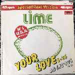 Lime  Your Love,  Agent 406  (12", Maxi)