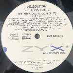 Delegation Feat. Ricky Bailey  The Mix  (12")