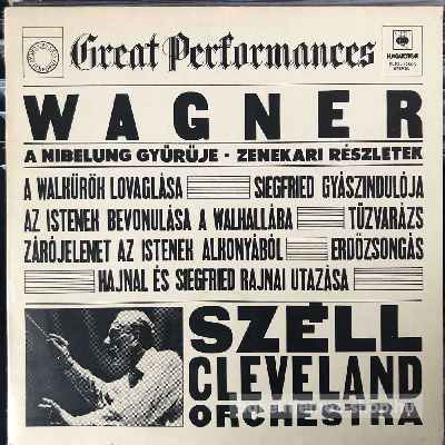 Wagner - A Nibelung Gyürüje  (LP, Album) (vinyl) bakelit lemez