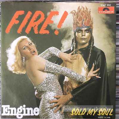 Engine - Fire!  (7", Single) (vinyl) bakelit lemez