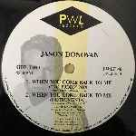 Jason Donovan  When You Come Back To Me  (12")