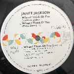 Janet Jackson  When I Think Of You (Dance Remix)  (12")