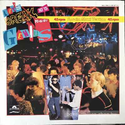 Master Genius - Lets Break  (12", Maxi) (vinyl) bakelit lemez