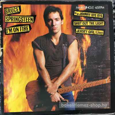 Bruce Springsteen - Im On Fire  (12", Maxi) (vinyl) bakelit lemez