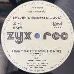 Spyder-D Feat. D. J. DOC  I Can t Wait (To Rock The Mike)  (12")