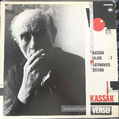 Kassák Lajos, Latinovits Zoltán - Kassák Versei  (LP, Album) (vinyl) bakelit lemez