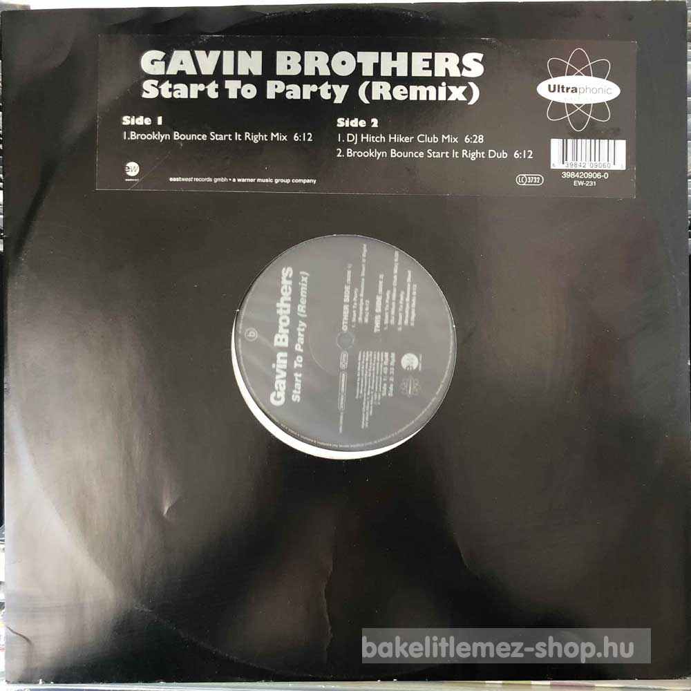 Gavin Brothers - Start To Party (Remix)