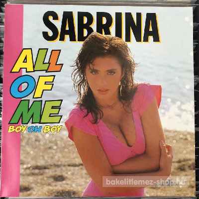 Sabrina - All Of Me (Boy Oh Boy)  (12", Maxi) (vinyl) bakelit lemez