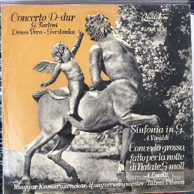 Tartini, Vivaldi, Corelli - Concerto D-dur Major, Sinfonia In G., Concerto Grosso  (LP, Album) (vinyl) bakelit lemez