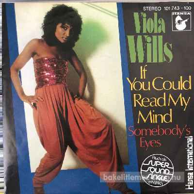 Viola Wills If You Could Read My Mind (7", Single) (vinyl) bakelit lemez Viola Wills - If You Could Read My Mind (7", Single) (vinyl) bakelit lemez