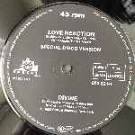 Divine Love Reaction (Special Disco Mix) (12", Maxi) Divine Love Reaction (Special Disco Mix) (12", Maxi)