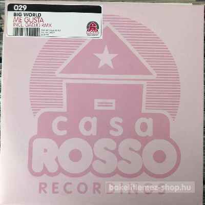 Big World Me Gusta (12") (vinyl) bakelit lemez Big World - Me Gusta (12") (vinyl) bakelit lemez