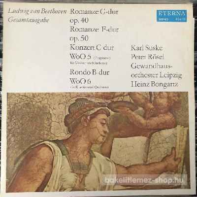 Ludwig van Beethoven - Romanze G-dur Op. 40 - Romanze F-dur Op. 50  (LP, Album) (vinyl) bakelit lemez