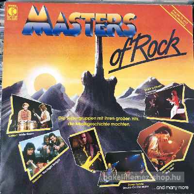 Various - Masters Of Rock  (LP, Comp) (vinyl) bakelit lemez