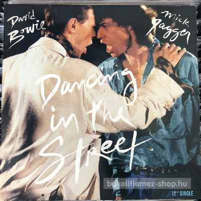 David Bowie And Mick Jagger - Dancing In The Street  (12", Maxi) (vinyl) bakelit lemez