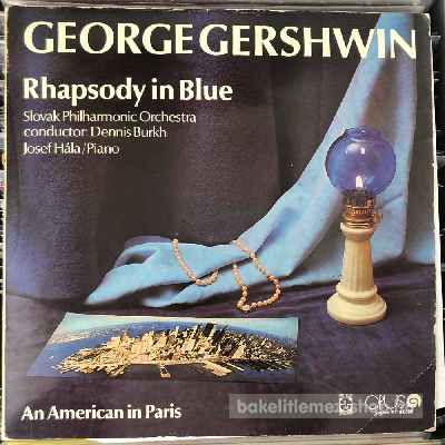 George Gershwin - Rhapsody In Blue  An American In Paris  (LP, Album) (vinyl) bakelit lemez