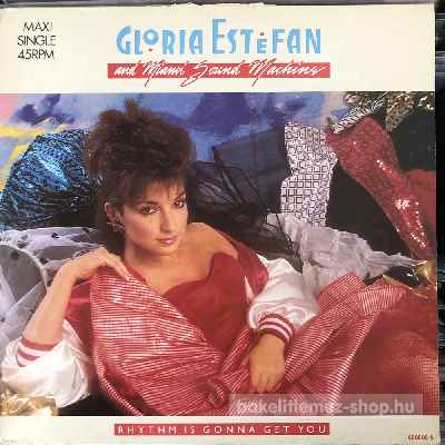 Gloria Estefan - Rhythm Is Gonna Get You  (12", Maxi) (vinyl) bakelit lemez