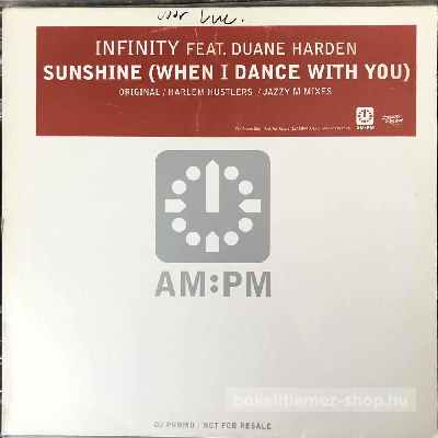 Infinity Feat. Duane Harden - Sunshine (When I Dance With You)  (12", Promo) (vinyl) bakelit lemez