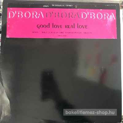 DBora Good Love, Real Love (12", Promo) (vinyl) bakelit lemez DBora - Good Love, Real Love (12", Promo) (vinyl) bakelit lemez
