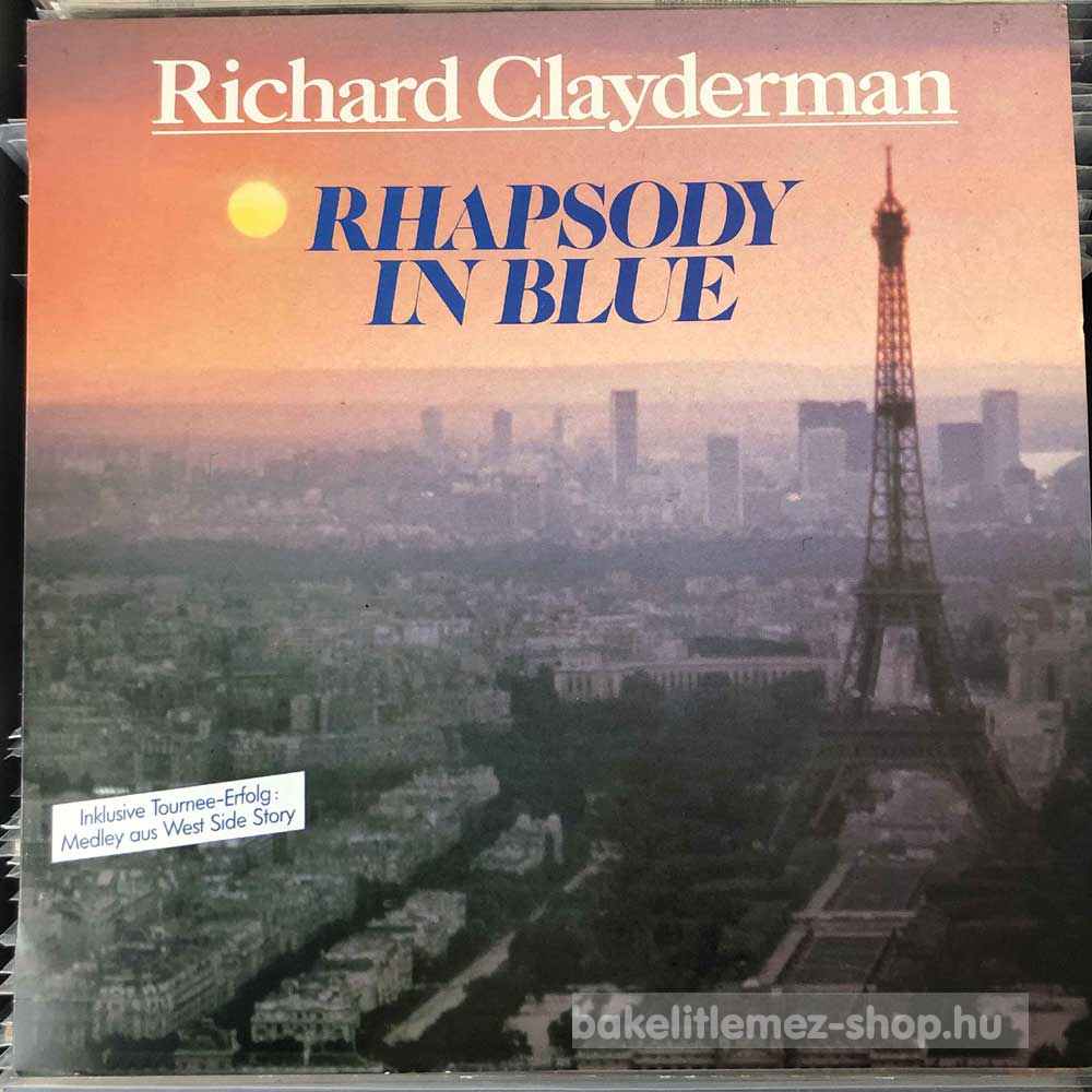 Richard Clayderman - Rhapsody In Blue  (LP, Comp) (vinyl) bakelit lemez