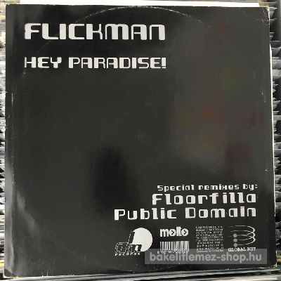 Flickman Hey Paradise! (12") (vinyl) bakelit lemez Flickman - Hey Paradise! (12") (vinyl) bakelit lemez