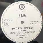 Neja  Back 4 The Morning  (12", Promo)