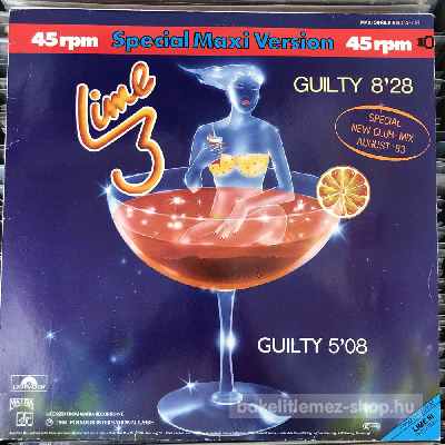 Lime Guilty (Special New Club-Mix) (12", Maxi) (vinyl) bakelit lemez Lime - Guilty (Special New Club-Mix) (12", Maxi) (vinyl) bakelit lemez