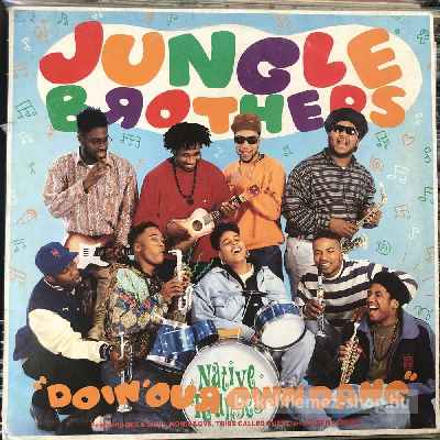 Jungle Brothers Doin Our Own Dang (12", Maxi) (vinyl) bakelit lemez Jungle Brothers - Doin Our Own Dang (12", Maxi) (vinyl) bakelit lemez