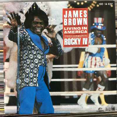 James Brown - Living In America  (7", Single) (vinyl) bakelit lemez