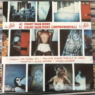 Le Club Front Page News (7") (vinyl) bakelit lemez Le Club - Front Page News (7") (vinyl) bakelit lemez
