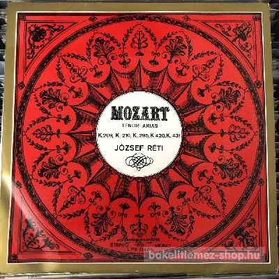 Mozart - Tenor Arias K.209, K.210, K.295, K.420, K.431.  (LP, Album) (vinyl) bakelit lemez