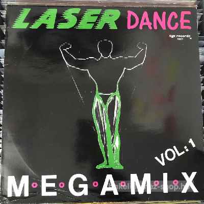 Laserdance Megamix Vol. 1 (12, Mixed) (vinyl) bakelit lemez Laserdance - Megamix Vol. 1 (12, Mixed) (vinyl) bakelit lemez