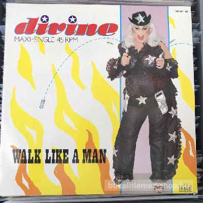 Divine Walk Like A Man (12", Maxi) (vinyl) bakelit lemez Divine - Walk Like A Man (12", Maxi) (vinyl) bakelit lemez