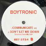 Boytronic Dont Let Me Down (12", Promo) Boytronic Dont Let Me Down (12", Promo)