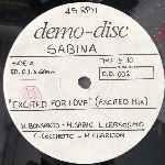 Sabina M. Excited For Love (12", Promo) Sabina M. Excited For Love (12", Promo)