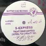 S-Express Theme From S-Express (12") S-Express Theme From S-Express (12")
