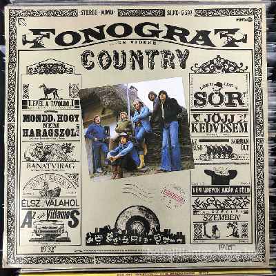 Fonográf - Country Album  (LP, Album) (vinyl) bakelit lemez