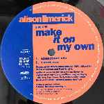 Alison Limerick Make It On My Own (12") Alison Limerick Make It On My Own (12")