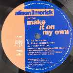 Alison Limerick Make It On My Own (12") Alison Limerick Make It On My Own (12")