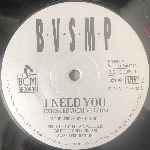 B.V.S.M.P.  I Need You  (12")