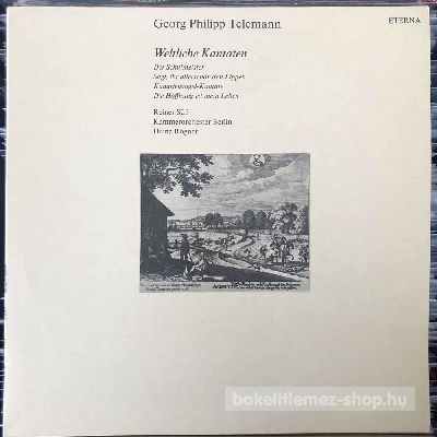 Georg Philipp Telemann - Weltliche Kantaten   (LP, Album) (vinyl) bakelit lemez