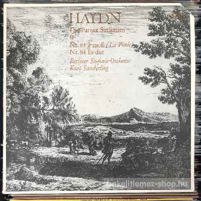 Haydn, Berliner Sinfonie-Orchester - Die Pariser Sinfonien II  (LP, Album) (vinyl) bakelit lemez