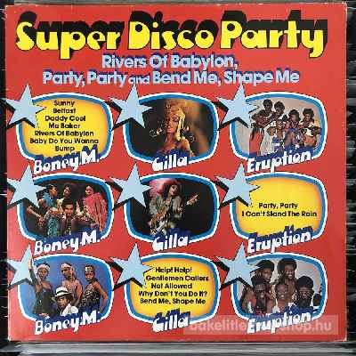 Various - Super Disco Party  (LP, Comp) (vinyl) bakelit lemez