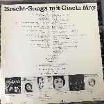 Brecht, Gisela May  Brecht-Songs Mit Gisela May  (LP, Album)