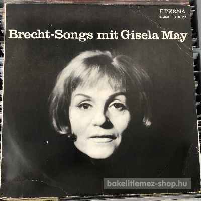 Brecht, Gisela May - Brecht-Songs Mit Gisela May  (LP, Album) (vinyl) bakelit lemez